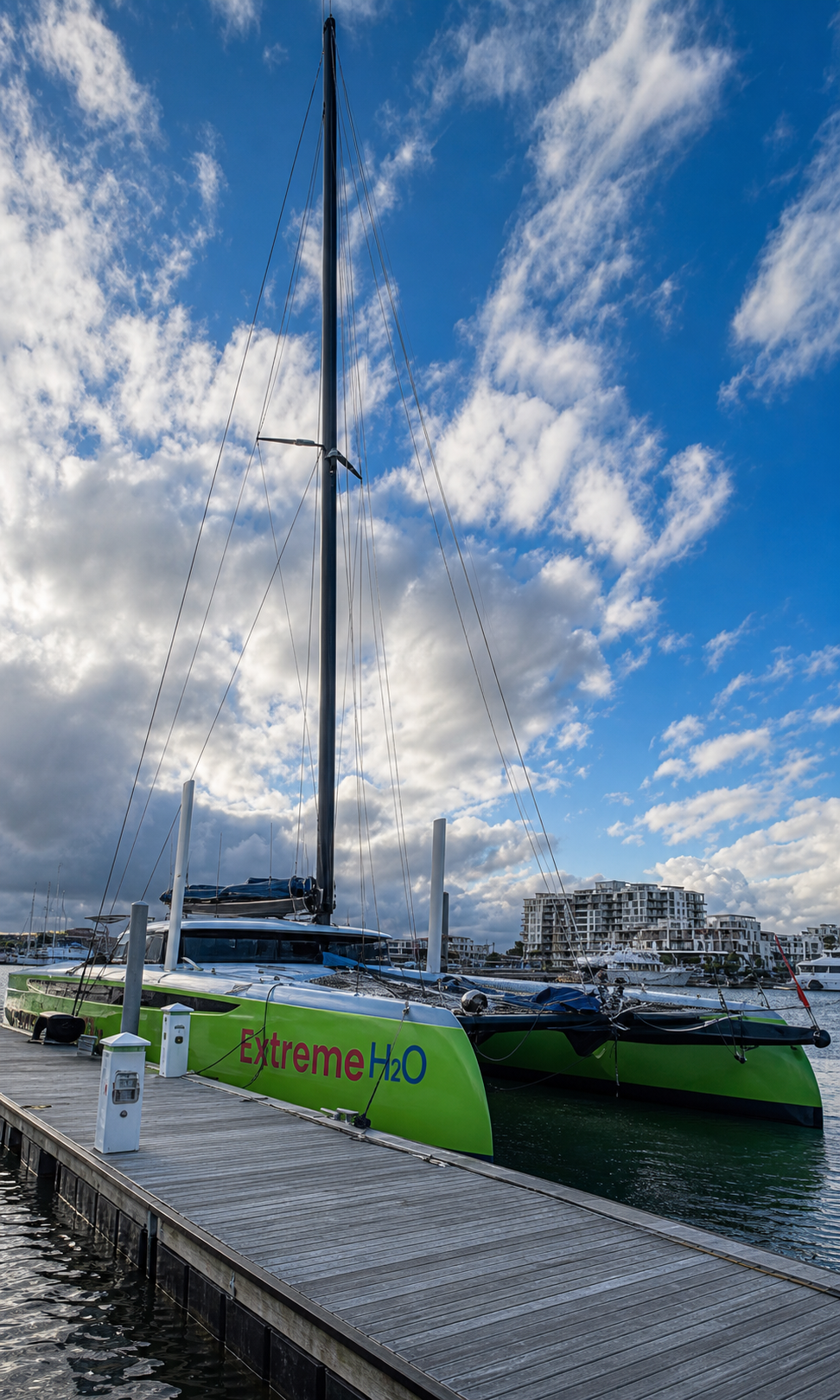 Extreme H₂O at the dock